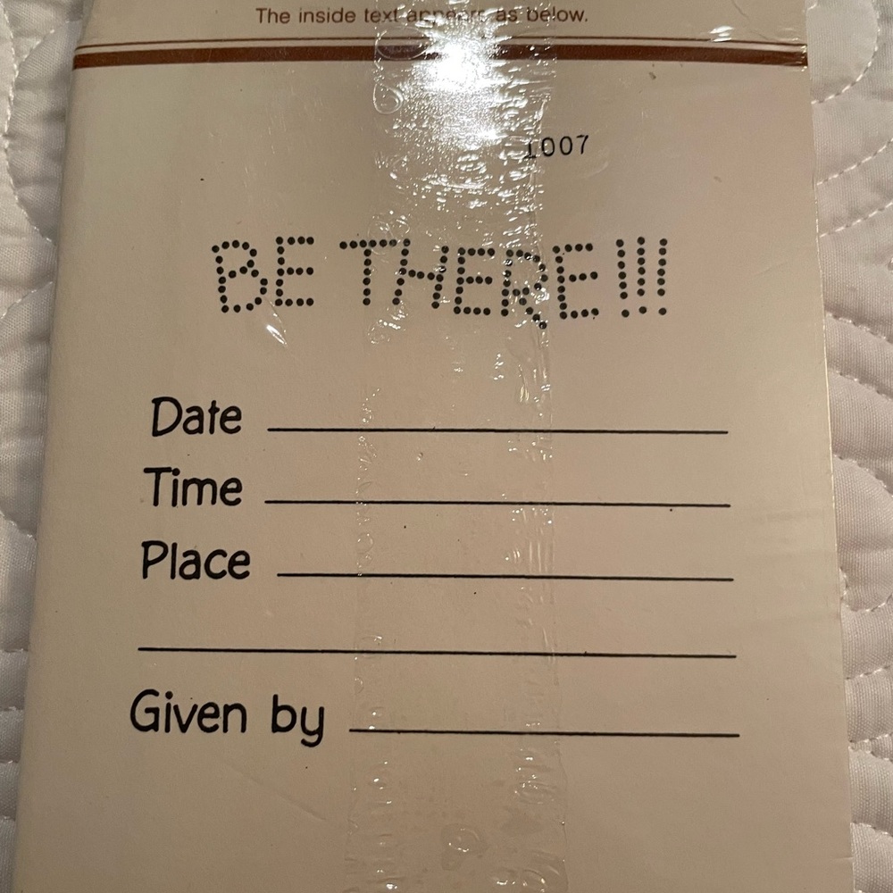 Vintage Hallmark Invitations NWT - Picture 3 of 4